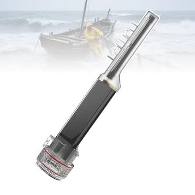 DIHUAN Bouée des Localisateurs Ais, Tracker De Filet De Pêche, Balise Maritime GPS, Ipx7 Imperméable, Charge Solaire, Adapté à La Pêche, Au Yacht Et à L'aquaculture Marine