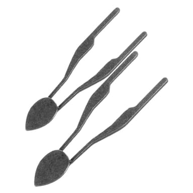 NIYANGLE 2 pièces Pointe de Pyrogravure Bois Embouts Fer Durables pour Stylo Pyrograveur Détails Précis pour Dessin et Ombrage Kit Accessoires Polyvalent pour Pyrogravure sur Bois