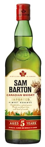 Sam Barton Whisky Canada Blended 40% vol. - La bouteille de 70cl