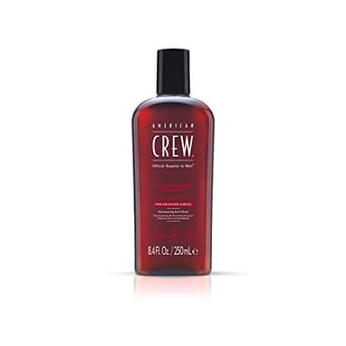 American Crew - Anti Hairloss Shampoo - Shampoing Anti-chute pour Homme - Soin pour les Cheveux Fragiles - Soin Cheveux Quotidien Rafraichissant - Shampooing Formule Vegan - 250 ml