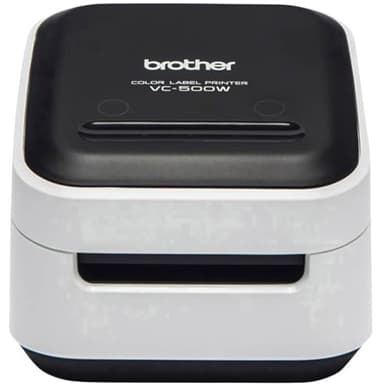 Brother VC-500W, imprimante d’étiquettes Couleur, adaptée aux Loisirs Créatifs, connection Sans Fil, technologie d’impression ZINK (Zéro-INK), 5 Largeurs de Rouleaux Différentes, de 9 à 50 mm