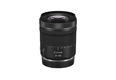 Objectif Canon RF 24-105 mm F4-7,1 IS STM, zoom standard, stabilisateur d'image optique 5 vitesses, paysages/portraits, compatible Canon EOS R