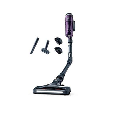 Rowenta X-Force Flex 8.60 Allergie Aspirateur balai sans fil, Multifonction, Puissance 185 W, Batterie amovible 22 V, Jusqu'à 45 min d'autonomie, Tube flexible, Tête d’aspiration éclairée RH9638WO