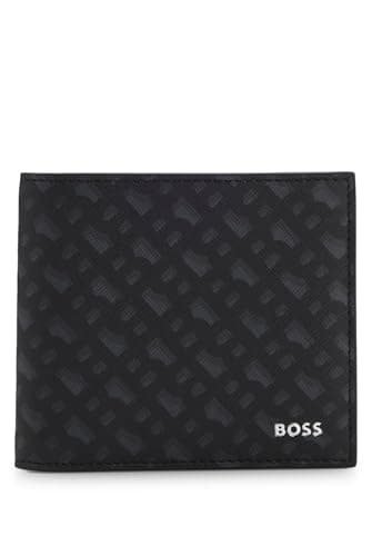 Boss Zair_MN_8cc, 8 Fentes pour Cartes Hommes, Noir, Taille Unique