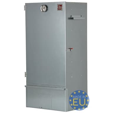 ITA Fumoir 7001 - Smoker Premium - Armoire à Fumage avec thermomètre - Acier allié - Qualité UE, Direct Fabricant - 81 cm avec 3 Niveaux
