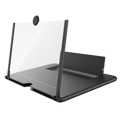 LIFKICH Loupe d'écran multifonction pour téléphone portable - Amplificateur simple - Loupe haute définition - Amplificateur d'écran de téléphone - Loupe pour la maison - Plastique ABS