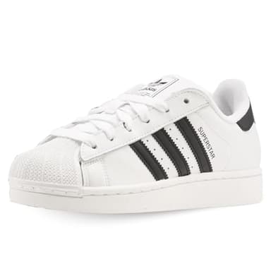 adidas Chaussures Superstar II Code IH8659 Blanc Unisexe, Blanc, noir, 46.5 EU
