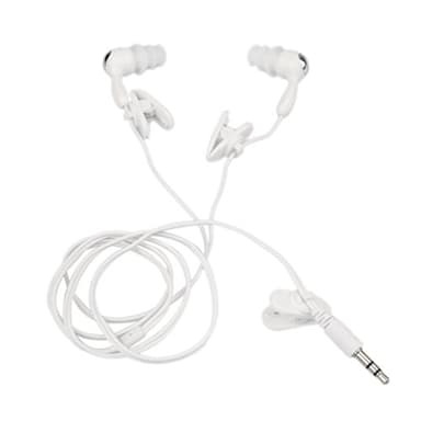 MagiDeal Ecouteur Etanche Natation Intra-auriculaire Casque Sport Audio Jack 3.5mm pour MP3 Radio iPod (Blanc)