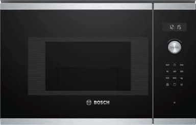 Bosch BEL524MS0 Série 6 - Micro-ondes intégrable, 60 x 38 cm, 20 litres, Blanc