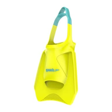 Speedo Biofuse Fitness Palme de Natation pour Mixte Adulte, Hyper Yellow / Arctic Glass, M