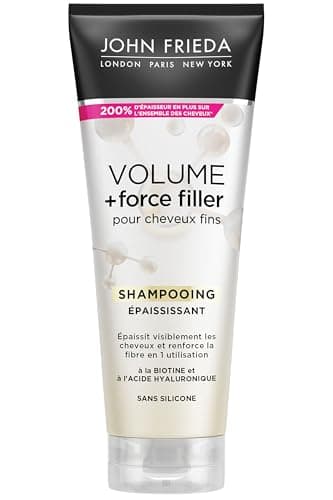 John Frieda Volume + Force Filler Shampooing Epaississant 250ml