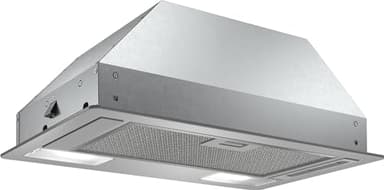 Bosch DLN53AA70 Hotte Groupe filtrant Série 2 encastrable, 1 moteur et 3 vitesses d'aspiration, Eclairage LED, 53 cm, Anthracite