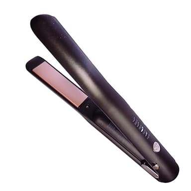 Alice. Lisseur de Cheveux 2-en-1, 5 Températures de 140° à 200°C, Fer à Lisser et Boucler, avec effet brillance soyez sublime
