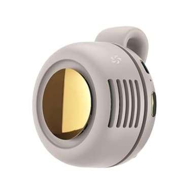 Générique Ventilateur À Pince Miniature | Mini Ventilateur Électrique Portable Silencieux - d'Air Rechargeable avec 3 Vitesses, Rotation 360° Silencieux pour Ceinture et Accessoires de Voyage