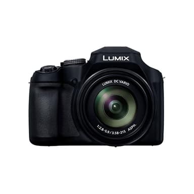 Panasonic Lumix FZ82D | Appareil Photo Bridge Zoom Puissant (Capteur 18MP, Zoom Lumix 60x F2.8-5.9, Grand Angle 20mm, Viseur OLED, Ecran Tactile, Vidéo 4K, Stabilisation) Noir – Version Française
