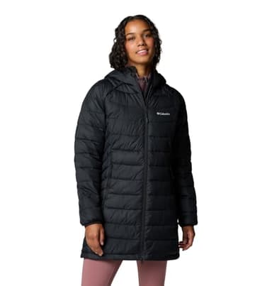 Columbia Powder Lite Mid Jacket, Doudoune Femme, Black, Taille L