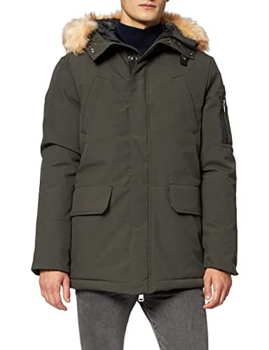 Schott NYC NELSON20 Parka, Kaki, XL Homme