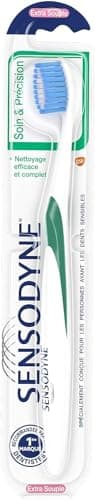 Sensodyne Brosse à dents Soin & Précision, Extra-Souple, Pour Les Dents Sensibles Sans Endommager Les Gencives, Couleur Aléatoire