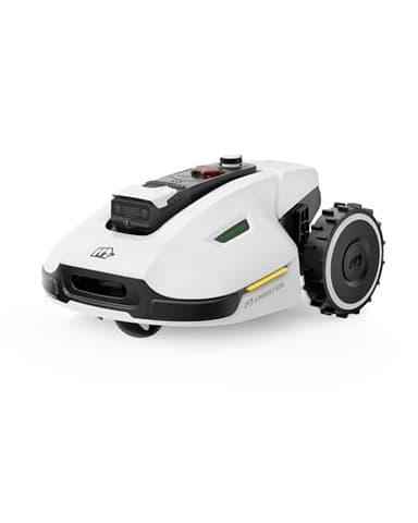 MAMMOTION YUKA 1000 Robot Tondeuse sans Fil Périphérique, Robot Tondeuse jusqu'à 1000m², Pelouse Semblable à Un Tapis, UltraSense AI Vision + RTK, Disque de Coupe Double, Largeur de Coupe 320mm