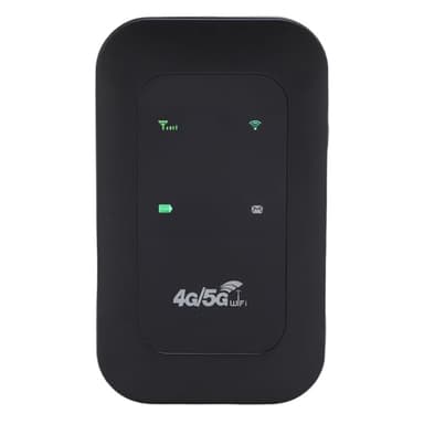 Routeur Mobile Hotspot WiFi 4G 5G 5G avec Une Batterie et Une Carte SIM de la Carte SIM pour Voyager à la Maison 300 Mbps de Haute Vitesse Prennent en Charge 10 Appareils
