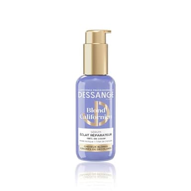 DESSANGE - Sérum Cheveux Sans Rinçage Éclat Réparateur Blond Californien - Acide Lactique & Miel De Manuka - Nourrit, Répare & Protège De La casse - Cheveux Blonds, Colorés, Décolorés - 110ml