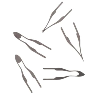 GARVALON Pointes de Pyrogravure 5 Pcs en Métal Haute Résistance à la Chaleur – Kit de Remplacement pour Stylo Pyrograveur – Embouts Variés pour Pyrogravure Bois et Loisirs Créatifs