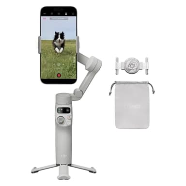DJI Stabilisateur Nacelle Osmo Mobile 7 pour iPhone, Android, Trépied intégré, Ultra-léger, Nacelle pour téléphone à 3 Axes, ActiveTrack 7.0, ShotGuides, Édition en Un Seul clic