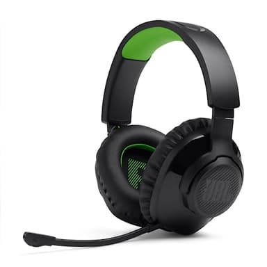 JBL Quantum 360X, Casque gaming sans fil bluetooth pour consoles, son signature Quantum JBL, 22 heures d'autonomie, Noir