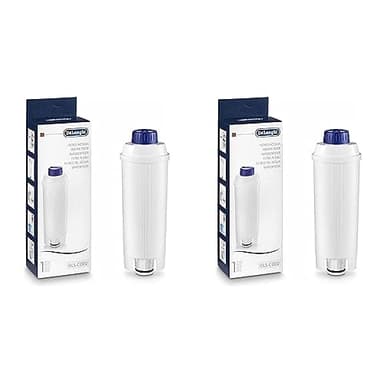 De'Longhi Cartouche Filtrante DLSC002, Filtre a Eau Machine a Café (Lot de 2)
