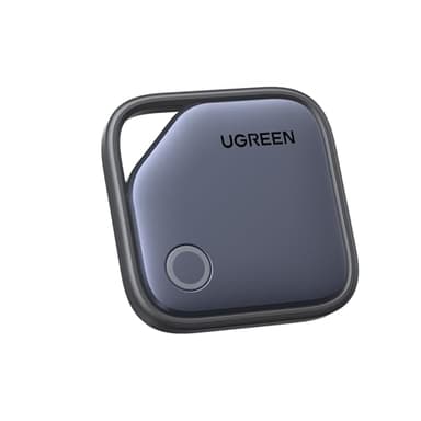 UGREEN FineTrack Smart Finder Tag Traceur Bluetooth iOS Uniquement 2 Ans Batterie Localisateur d'Objets Wallet Tracker Compatible avec Find My pour Valises Portefeuilles Clés Bagages Sacs (Lot de 1)