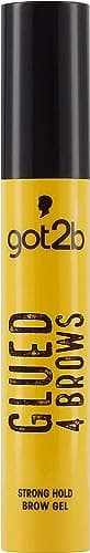 got2b Gel pour sourcils Glued 4 Brows, mascara pour sourcils transparent et longue durée qui sculpte les sourcils, Gel pour sourcils avec formule végane, 16 ml