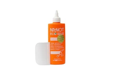 NitNOT Tête Lice traitement - tue tous les poux de tête et des œufs - XL200ml au moins 4 traitements longs cheveux - Coffre-fort - Aucun effet secondaire - Facilité d'utilisation - Pas odeurs