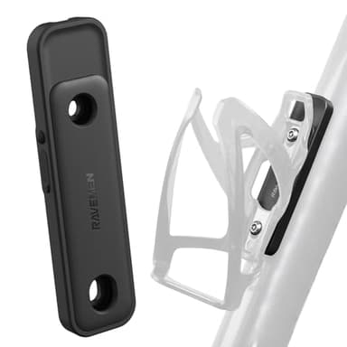 RAVEMEN Traceur pour Vélo Compatible avec Find My (iOS Uniquement), Antivol Accessoire de Suivi Dissimulable Poids Léger de 27g étanchéité IPX6 Positionnement Précis Placer sous Le Porte-bidon