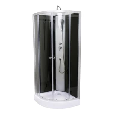 Cabine de douche complète - Cabine préfabriquée- 80 x 80 cm