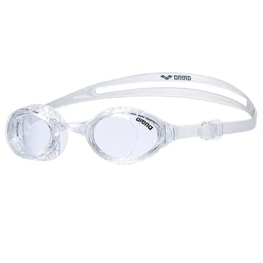 arena Air-Soft Lunettes de Natation Unisexe Adulte, Lunettes de Natation à Larges Lentilles, avec Traitement Anti-Buée et Protection UV, Pont de Nez Auto-Ajustable, Joint d'Air