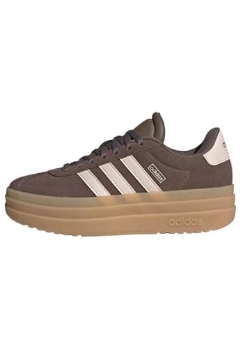 adidas Mixte Enfant VL Court Bold Shoes Junior, Earth strata/Wonder Quartz/Gum 3, 39 1/3 EU
