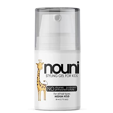 Gel capillaire pour enfants | sans parabènes, silicones, sulfates, colorants | vegan | gel coiffant pour tous types de cheveux | filles et garçons