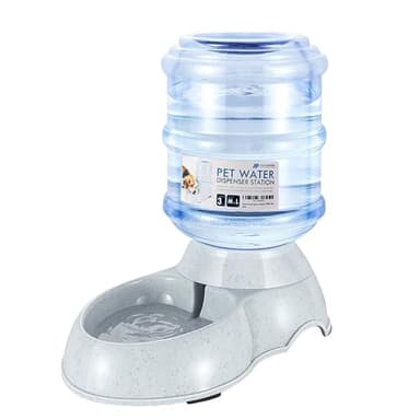 Flexzion Gravity Distributeur d'eau pour Chiens et Chats (10 litres) Abreuvoir Automatique pour Chiens et Chats de Petite et Grande Race
