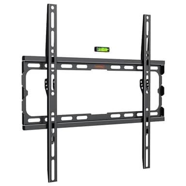 VonHaus Support Mural TV Ultrafin pour Écrans 32-70" - Support TV Mural avec Niveau à Bulle - Capacité de 45 kg - VESA Max : 400 x 400 mm