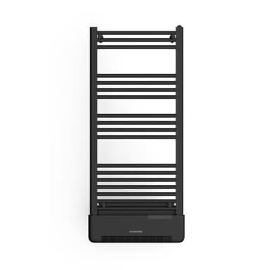 CREATE / Warm Towel Advance/Radiateur sèche-Serviettes électrique avec Chauffage et WiFi, Noir / 51,5x11x115,5 cm/Contrôle par Application, Affichage LDC, 2 puissances, Technologie PTC, 1000W