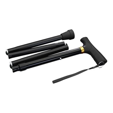 Weinberger Canne de Marche Pliable | Hauteur réglable 84–94 cm | Légère | Pointe antidérapante