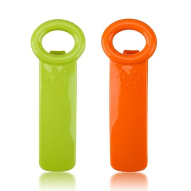 Ouvreur Bocal 2 Pièces Manuel Ouvreur de Bocaux et Boîtes, Multifonction Décapsuleur en ABS pour Cuisine Restaurant Bouteilles Canettes, Conçu pour Personnes Âgées Enfants Femmes Mains Fragiles