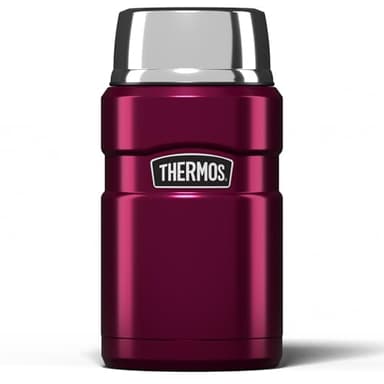 Très Grand Thermos Isotherme en Acier Inoxydable, 710 ML, Bleu métallisé