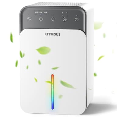 Deshumidificateur d air - 1,5L Déshumidificateur Silencieux Haute Efficacité,Déshumidificateur d air Electrique,Déshumidificateur d air Electrique,Pour Salle De Bain, Chambre à Coucher