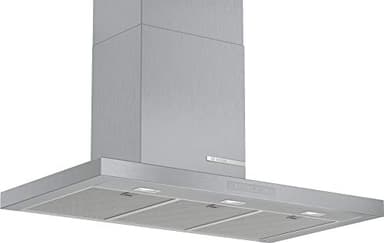 Bosch DWB97CM50 - Hotte box - Série 6 - 4 vitesses d'aspiration dont 1 intensive - Eclairage LED - 90 cm - Inox