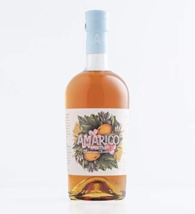 Amàrico Originale - Apéritif italien sans alcool - Aromatique & frais avec des notes d'agrumes d'orange et de citron - Spritz Lovers - 50cl