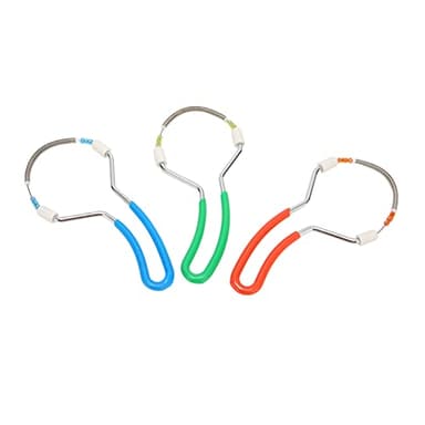 3Pcs Épilateur Facial, Épilateur À Filetage À Ressort Pour Femmes, Dispositif À Ressort En Plastique Pour Épilation Des Lèvres Du Visage Portable Pour L'Épilation Des Lèvres Du Visage