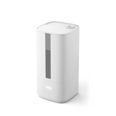 Stadler Form humidificateur d’air Oliver, grandes pièces jusqu’à 60 m², silencieux, petit, puissant, humidificateur d’ambiance, 6 niveaux, mode auto, LEDs désactivables, brume aseptique, blanc