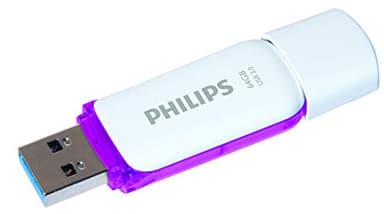 Philips Snow Édition Super Speed clé USB 3.0 64 Go pour PC, Ordinateur Portable, Stockage de données informatiques, Vitesse de Lecture jusqu'à 100 Mo/s