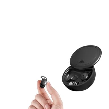 Écouteurs intra-auriculaires pour dormir sans fil Bluetooth sans fil Mini Sleep Earbuds Écouteurs de sommeil dans l'oreille Invisible Petit sans fil Écouteurs pour petites oreilles Dormeurs latéraux